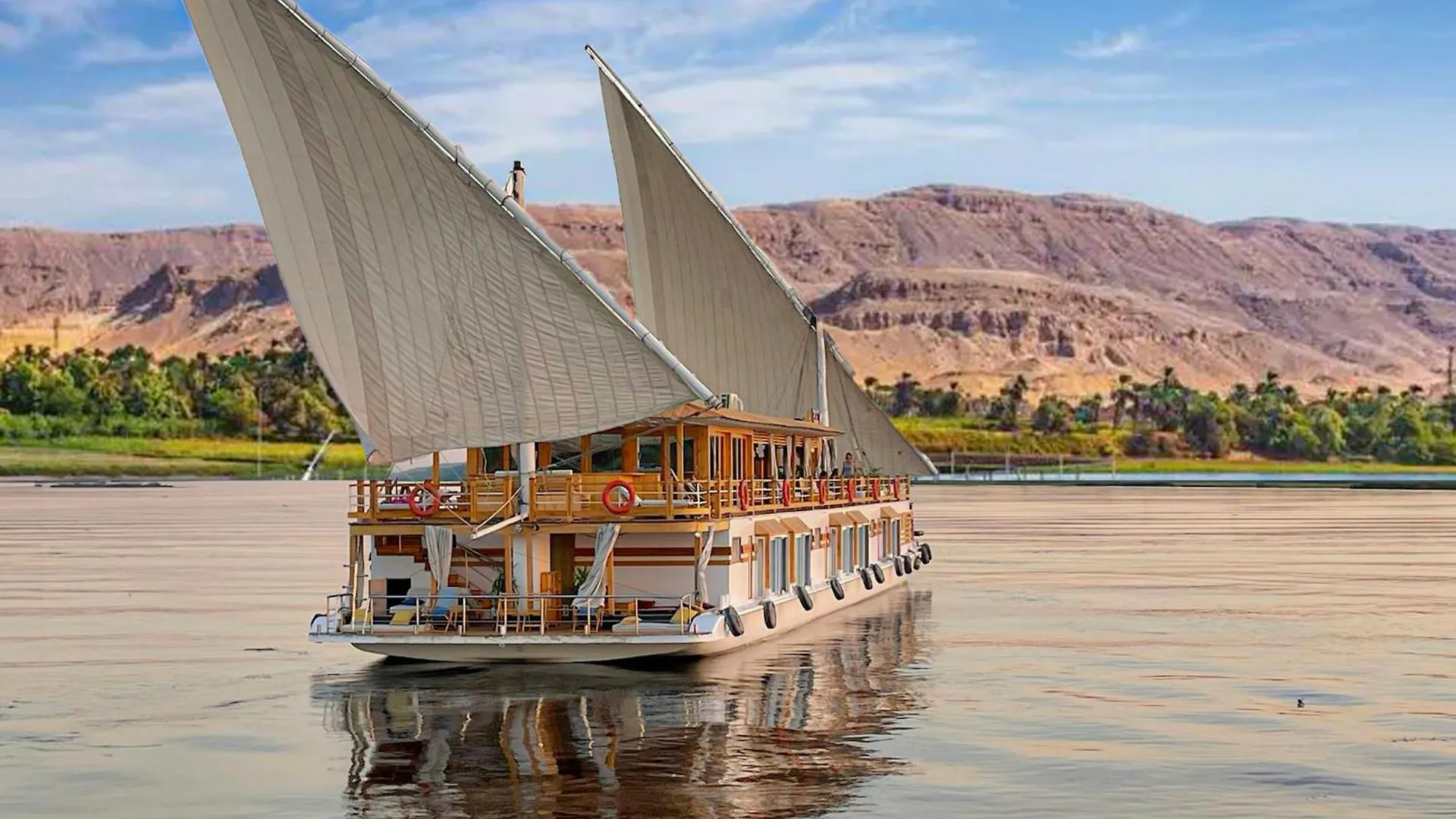 Botel Safiya,Dahabiya Nile Sailing - Luxor To Aswan, Every Monday-5 Days- 4 Nights